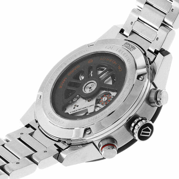 TAG Heuer Carrera 01 Steel Black Replica - Image 4