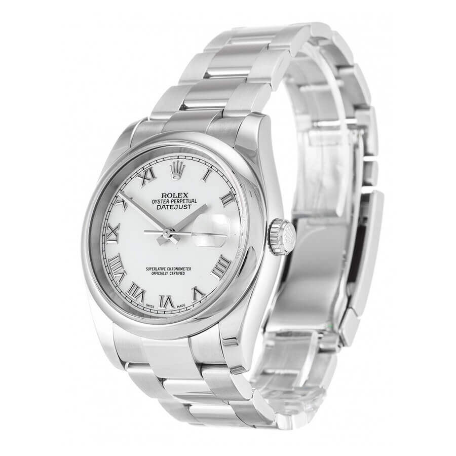 Rolex Oyster Perpetual Datejust White Dial 116200 Replica - Image 2