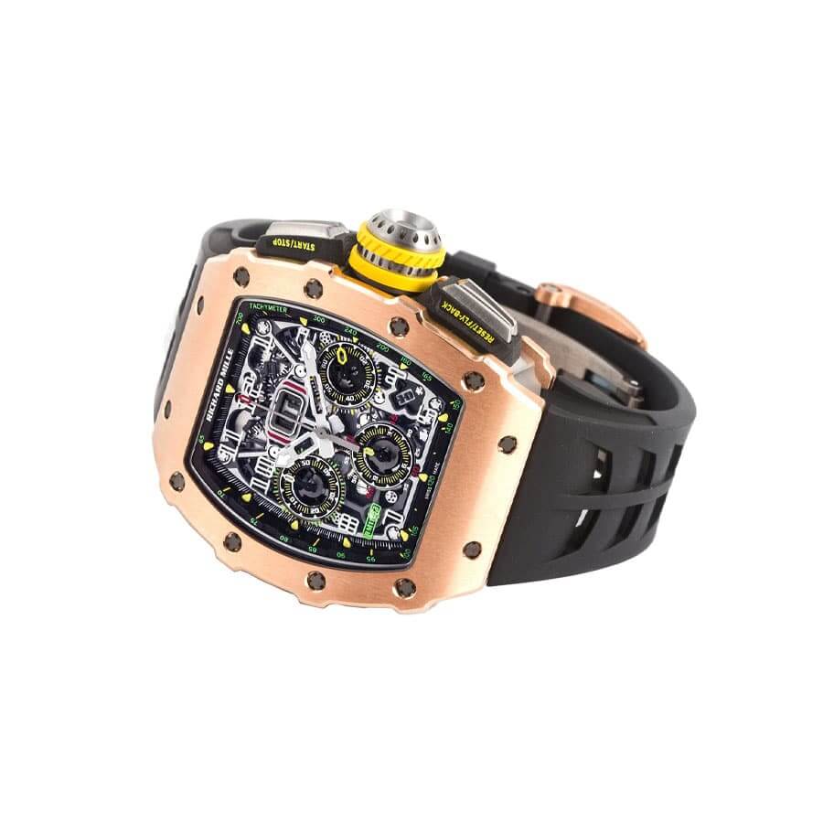 RM Rose Gold Flyback Replica - Image 3