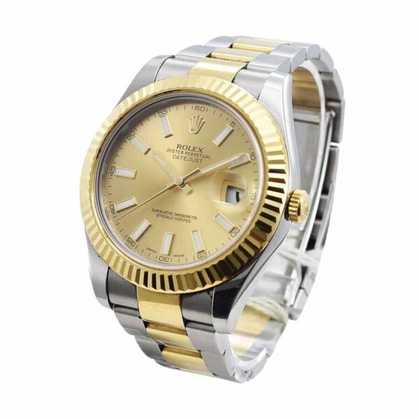 Yellow Oyster Perpetual Replica - Image 2