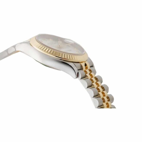 Rolex Datejust 278273 Steel And Yellow Gold Silver With Diamond Dial Replica - Image 3