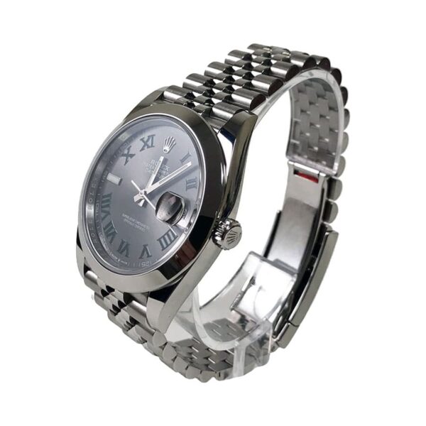 Rolex Datejust II Perpetual Grey Roman Dial 126300Jubilee Replica - Image 3
