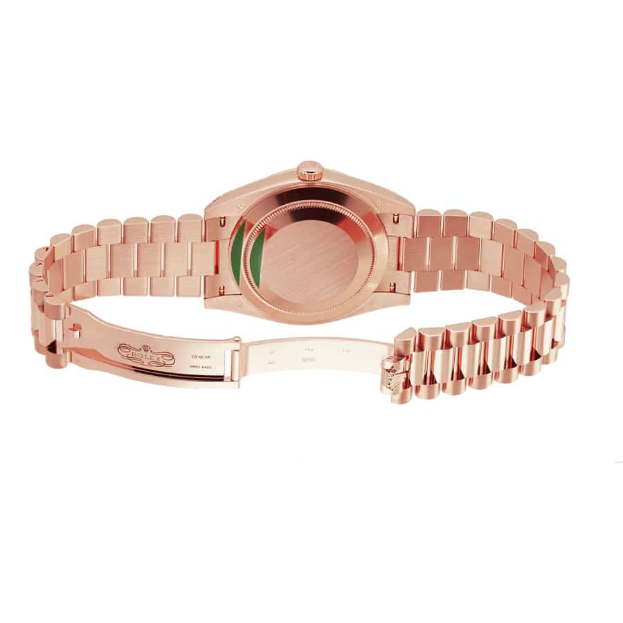 Rolex Day-Date 228235 KW Rose Gold White Dial Replica - Image 4