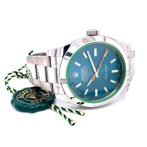 Rolex Milgauss 116400GV-0002 Blue Dial Replica - Image 4